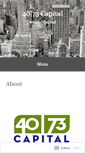 Mobile Screenshot of 4073capital.com